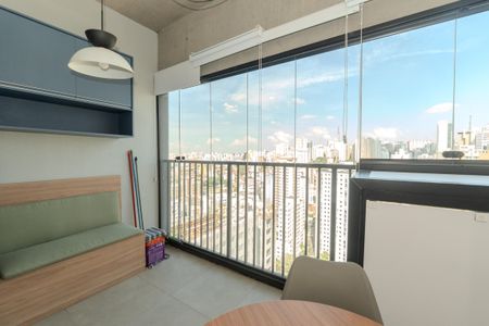 Sacada de kitnet/studio para alugar com 1 quarto, 24m² em Bela Vista, São Paulo