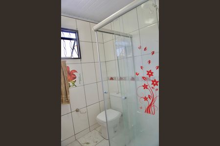 Banheiro de kitnet/studio para alugar com 1 quarto, 61m² em Palmeiras, Belo Horizonte