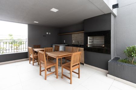 Apartamento à venda com 37m², 2 quartos e sem vagaChurrasqueira