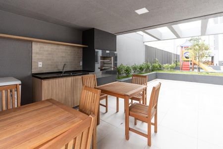 Apartamento à venda com 37m², 2 quartos e sem vagaChurrasqueira