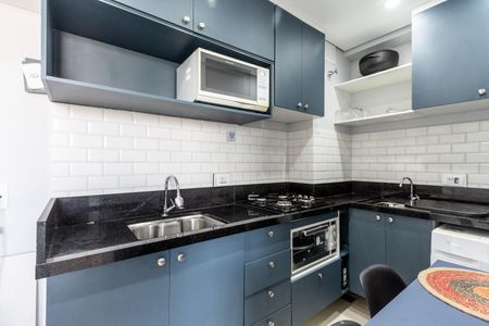 Apartamento à venda com 37m², 2 quartos e sem vagaCozinha e Área de Serviço