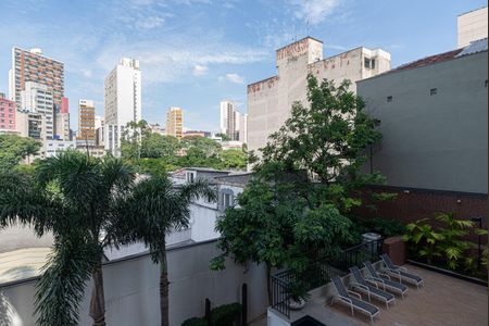 Apartamento para alugar com 57m², 2 quartos e 1 vagaVista da Varanda da Sala