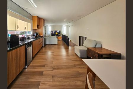 Sala/Cozinha de casa para alugar com 2 quartos, 180m² em Paraíso, Santo André