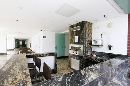 Studio à venda com 29m², 1 quarto e 1 vagaÁrea gourmet
