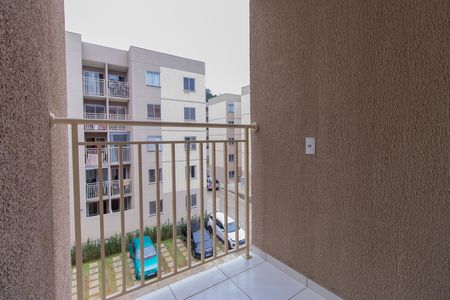 Varanda da Sala de apartamento para alugar com 2 quartos, 46m² em Rio Cotia, Cotia