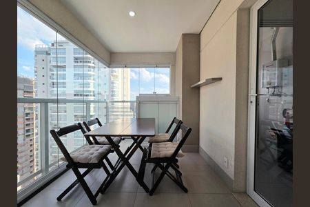 Apartamento à venda com 43m², 1 quarto e 1 vagaVaranda