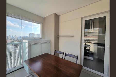 Apartamento à venda com 43m², 1 quarto e 1 vagaVaranda