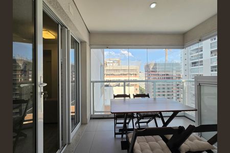 Apartamento à venda com 43m², 1 quarto e 1 vagaVaranda