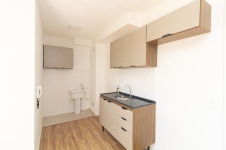 Apartamento à venda com 34m², 2 quartos e sem vagaCozinha e Área de Serviço