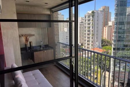 Apartamento à venda com 61m², 1 quarto e 1 vagaVaranda