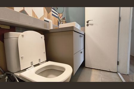 Apartamento à venda com 81m², 1 quarto e 2 vagasBanheiro da Suíte