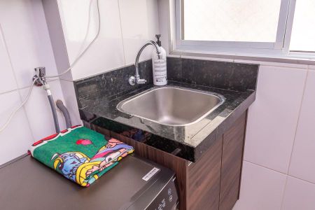 Apartamento para alugar com 50m², 2 quartos e 1 vagaDetalhe área de serviço-Tanque