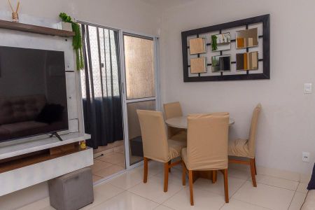 Sala de apartamento para alugar com 2 quartos, 50m² em Balneario Salto Grande, Americana