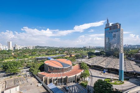 Varanda - Vista de kitnet/studio à venda com 1 quarto, 42m² em Pinheiros, São Paulo