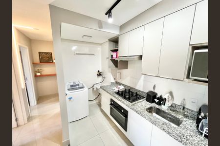 Sala/Cozinha de apartamento para alugar com 2 quartos, 48m² em Jardim São Paulo, São Paulo