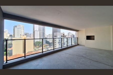 Varanda de apartamento à venda com 4 quartos, 190m² em Perdizes, São Paulo