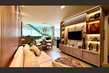 Sala  de apartamento à venda com 2 quartos, 140m² em Cruzeiro, Belo Horizonte