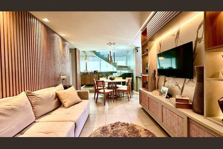 Sala  de apartamento à venda com 2 quartos, 140m² em Cruzeiro, Belo Horizonte