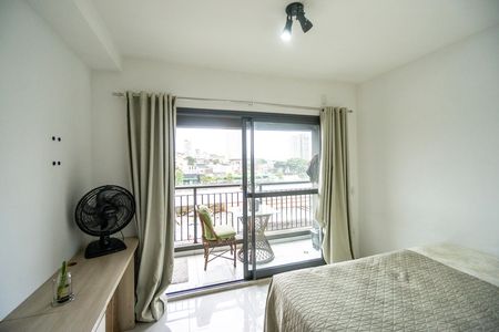 Sala quarto e cozinha de kitnet/studio à venda com 1 quarto, 23m² em Vila Esperança, São Paulo