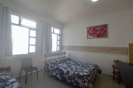 Sala de apartamento para alugar com 1 quarto, 31m² em Centro, Guarujá