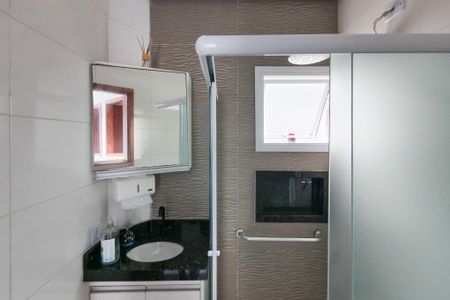 Casa de condomínio para alugar com 57m², 2 quartos e 1 vagaBanheiro