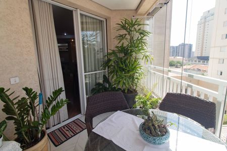 Varanda da Sala de apartamento à venda com 3 quartos, 135m² em Ipiranga, São Paulo