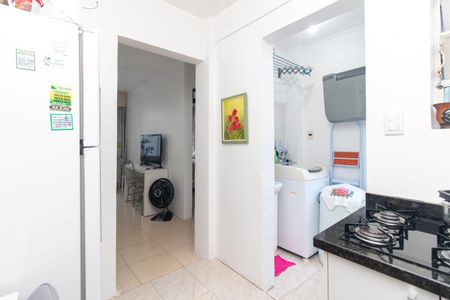 Apartamento à venda com 37m², 1 quarto e sem vagaCozinha e Área de Serviço