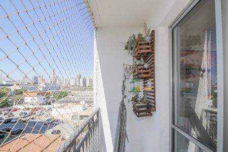Apartamento à venda com 58m², 2 quartos e 1 vagaVaranda