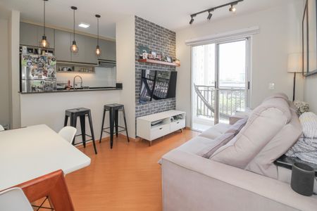 Sala de apartamento à venda com 2 quartos, 58m² em Lapa de Baixo, São Paulo