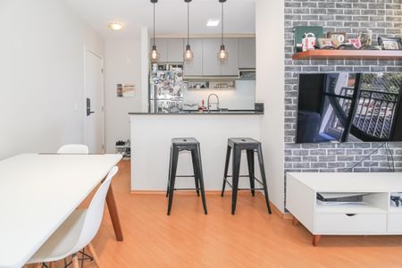 Sala de apartamento à venda com 2 quartos, 58m² em Lapa de Baixo, São Paulo