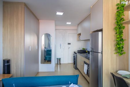 Studio para alugar com 25m², 1 quarto e sem vaga Studio para alugar com 25m², 1 quarto e sem vagaSala/Quarto/Cozinha