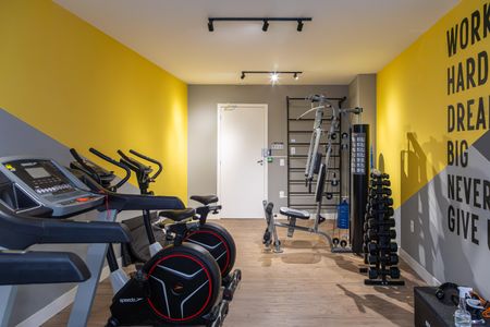 Studio para alugar com 25m², 1 quarto e sem vaga Studio para alugar com 25m², 1 quarto e sem vagaÁrea comum - Academia