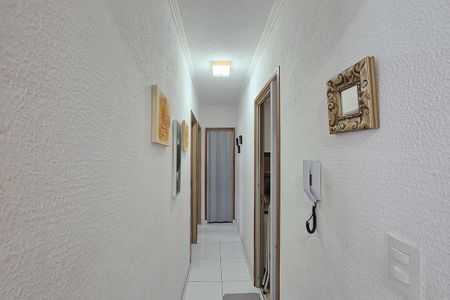 corredor de apartamento para alugar com 2 quartos, 56m² em Santa Terezinha, São Bernardo do Campo