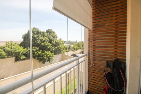 Varanda da Sala de apartamento para alugar com 2 quartos, 50m² em Vila Homero Thon, Santo André