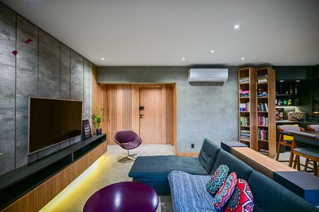 Sala de Tv de apartamento à venda com 3 quartos, 110m² em Parque do Morumbi, São Paulo