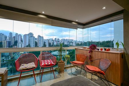 Varanda de apartamento à venda com 3 quartos, 110m² em Parque do Morumbi, São Paulo