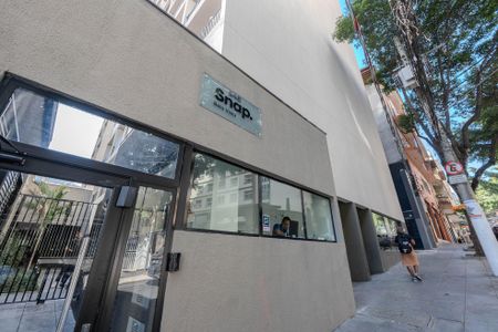 Studio para alugar com 38m², 1 quarto e sem vagaFachada