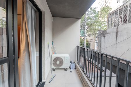Studio para alugar com 38m², 1 quarto e sem vagaSacada