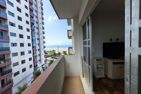 Sacada  de apartamento para alugar com 3 quartos, 112m² em Cidade Ocian, Praia Grande