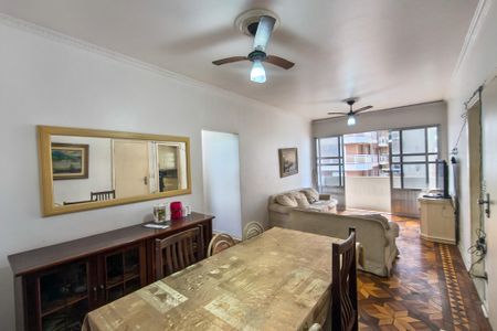 Sala de apartamento para alugar com 3 quartos, 112m² em Cidade Ocian, Praia Grande