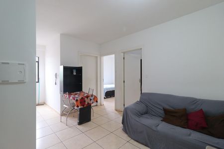 Sala de apartamento para alugar com 2 quartos, 48m² em Conjunto Habitacional Jardim das Palmeiras, Ribeirão Preto