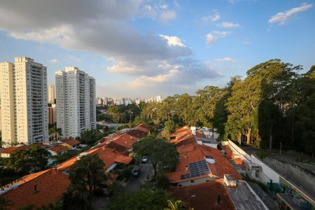 Sala de estar - Jantar vista de apartamento para alugar com 4 quartos, 140m² em Santo Amaro, São Paulo