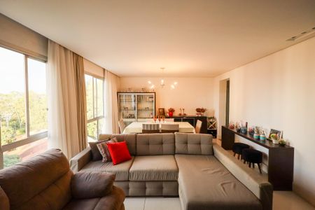 Sala de estar - Jantar de apartamento para alugar com 4 quartos, 140m² em Santo Amaro, São Paulo