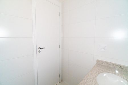 Banheiro de kitnet/studio à venda com 1 quarto, 29m² em Vila Clementino, São Paulo