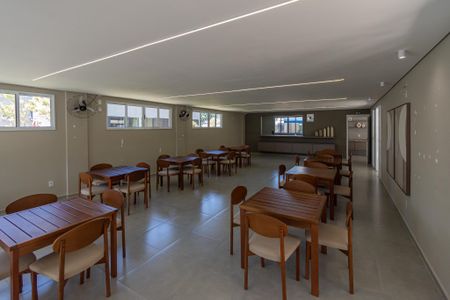 Apartamento para alugar com 48m², 2 quartos e 1 vagaÁrea comum - Salão de festas