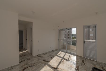 Sala/Cozinha  de apartamento para alugar com 2 quartos, 48m² em Jardim Luzdalma Sumaré, Sumaré