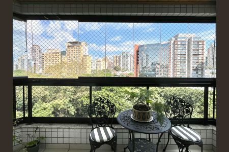 Vista da Sacada  de apartamento à venda com 4 quartos, 130m² em Nova Campinas, Campinas