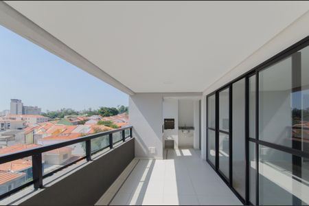 Varanda da Sala de apartamento à venda com 3 quartos, 104m² em Vila São José, São Paulo