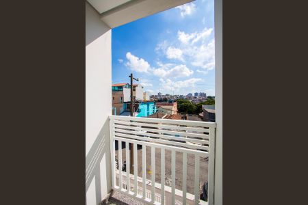 Varanda do quarto 1 de apartamento à venda com 2 quartos, 100m² em Vila Linda, Santo André