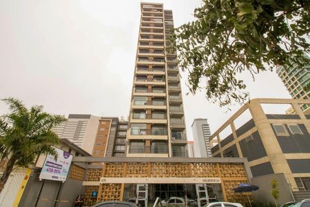 Studio para alugar com 24m², 1 quarto e sem vaga Studio para alugar com 24m², 1 quarto e sem vagaFachada